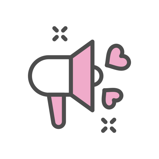 Megaphone Generic Outline Color icon