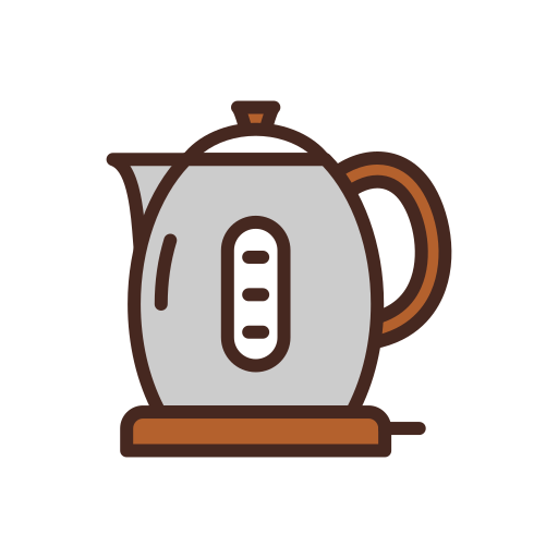 Electric kettle Generic Outline Color icon