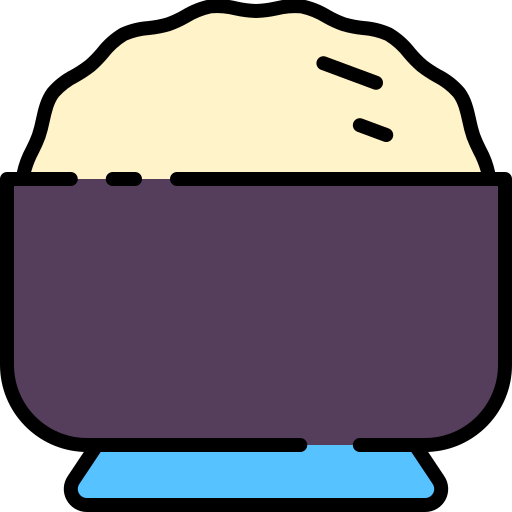 miska ryżu Good Ware Lineal Color ikona