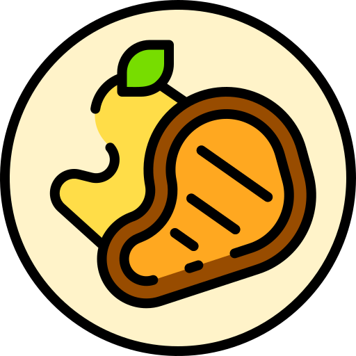 steak Good Ware Lineal Color icon