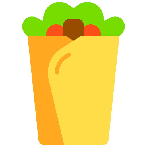 burrito Good Ware Flat icon