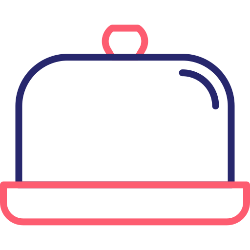 Food tray Generic Outline Color icon