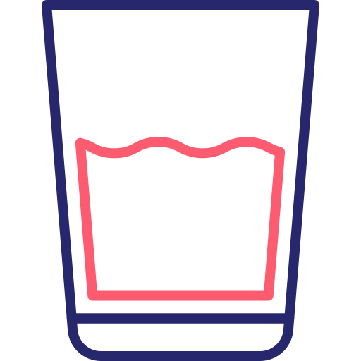 コップ1杯の水 Generic Outline Color icon