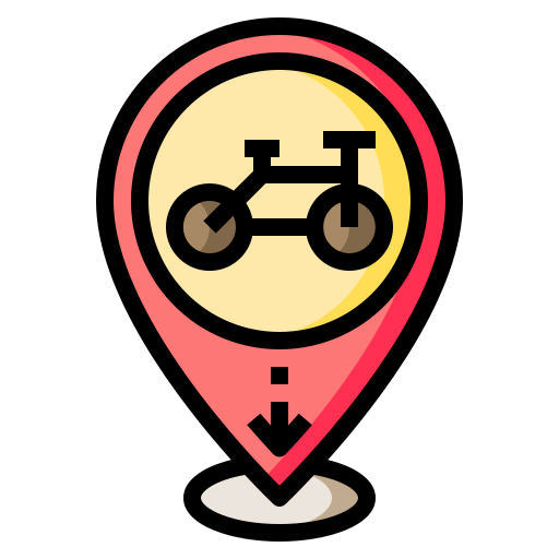 Bicycle Catkuro Lineal Color icon