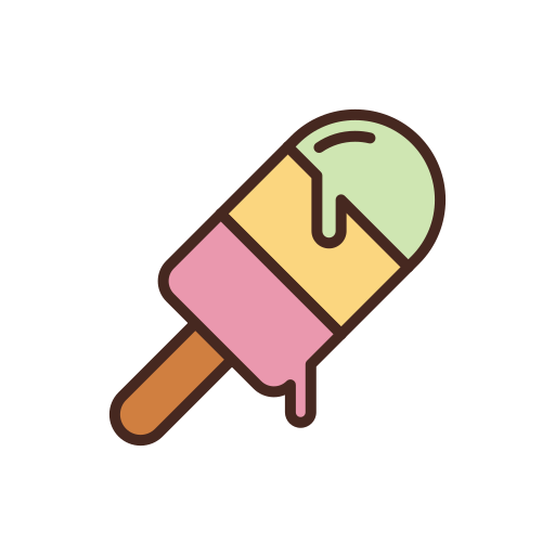 아이스크림 Generic Outline Color icon