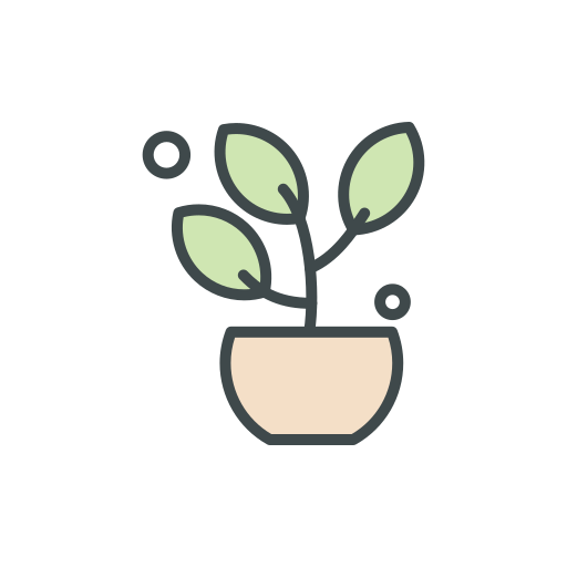 植物 Generic Outline Color icon