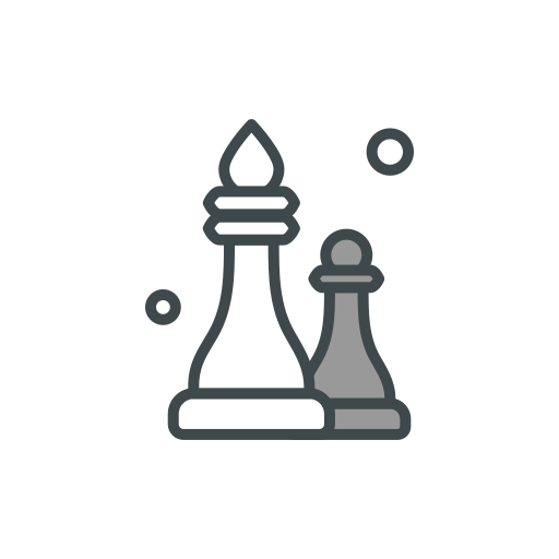 Шахматы Generic Outline Color иконка