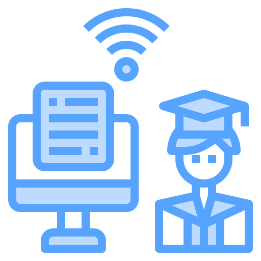 educación en línea Catkuro Blue icono