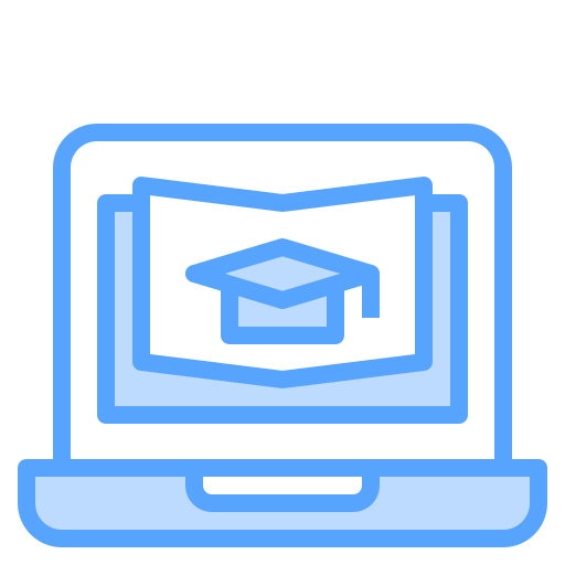 educación en línea Catkuro Blue icono