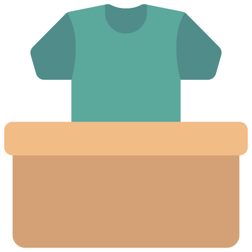 Пожертвование одежды Generic Flat иконка