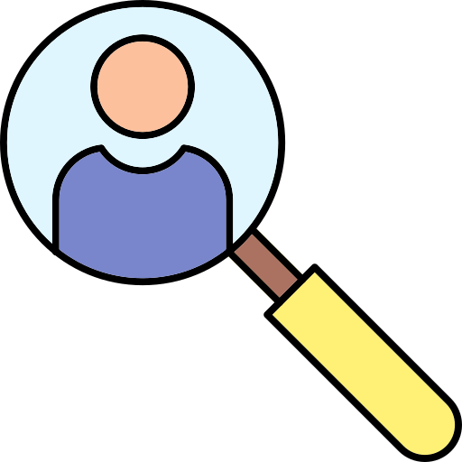 Search Generic Thin Outline Color icon