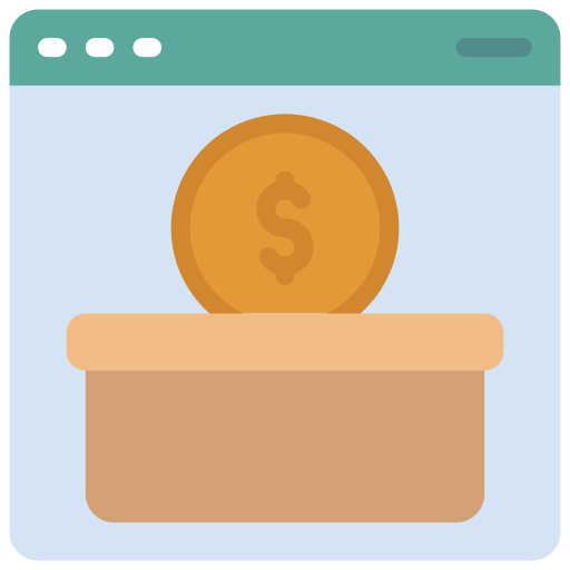 online donatie Generic Flat icoon