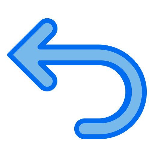 화살표 Generic Blue icon