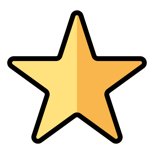 estrella Generic Detailed Outline icono