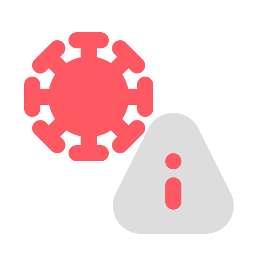 virus Generic Flat icono