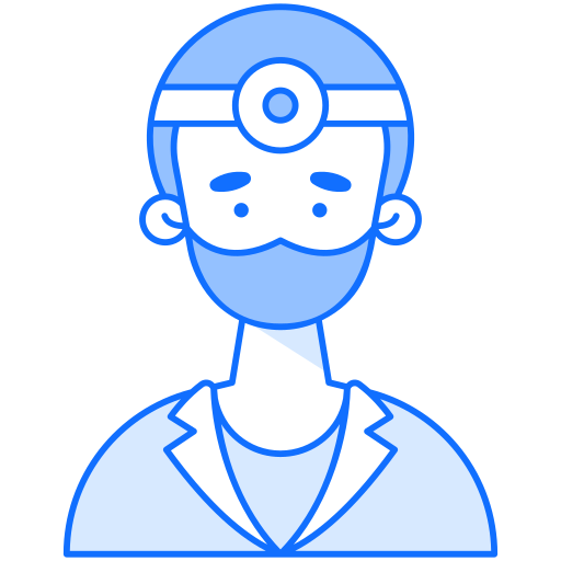 歯医者 Generic Blue icon
