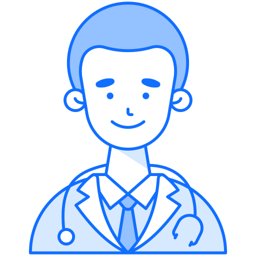 의사 Generic Blue icon