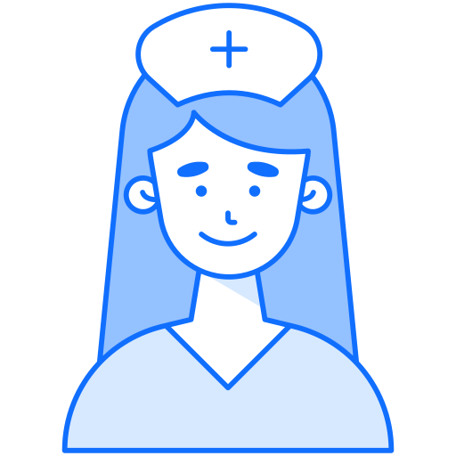Nurse Generic Blue icon