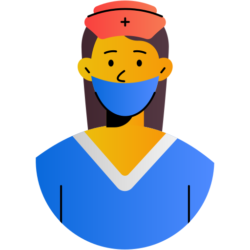 Медсестра Generic Flat Gradient иконка