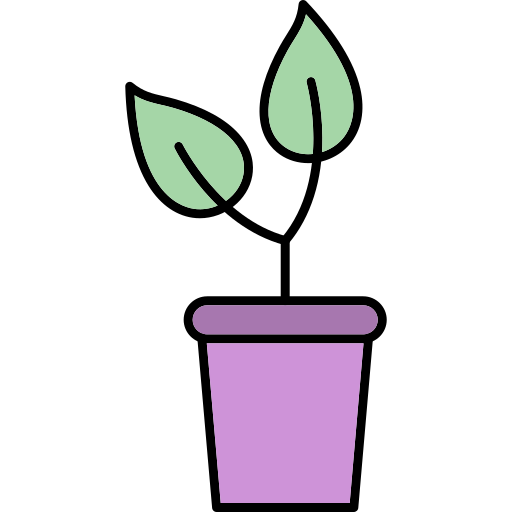 pianta Generic Thin Outline Color icona