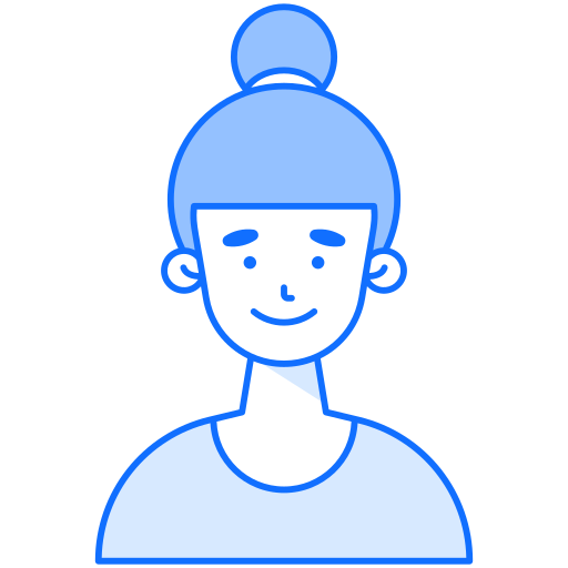 Girl Generic Blue icon