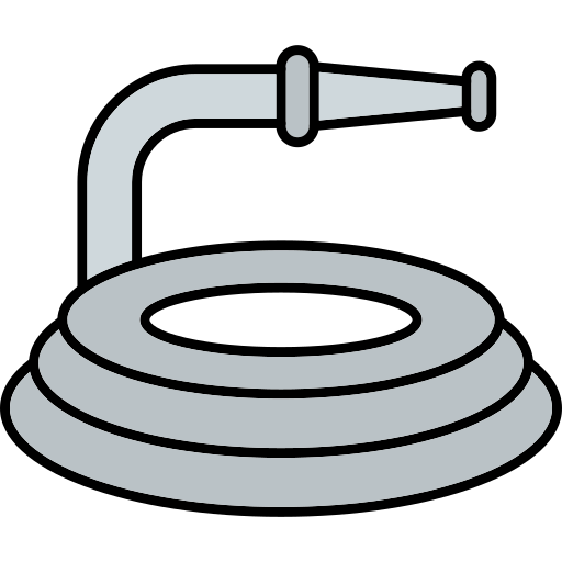 Hosepipe Generic Thin Outline Color icon