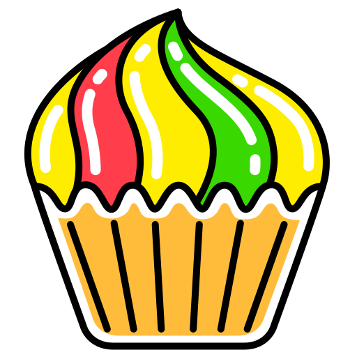 cupcake Generic Color Omission icona