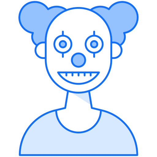 payaso Generic Blue icono