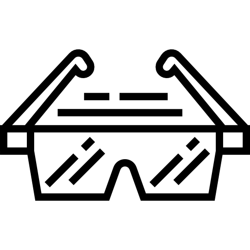 サングラス Detailed Straight Lineal icon