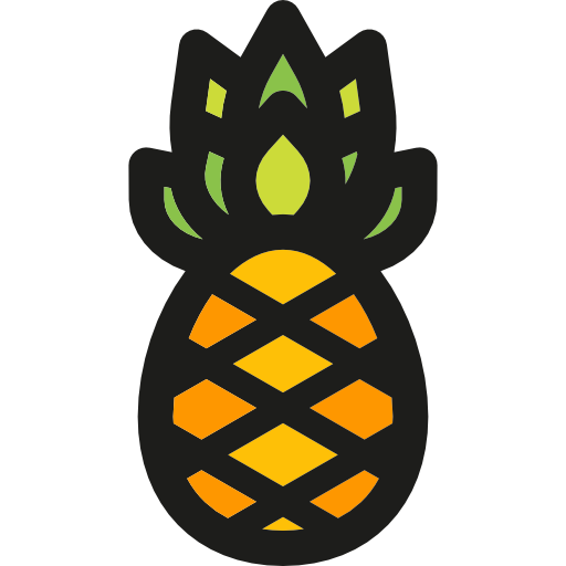 Pineapple Soodabeh Ami Lineal Color icon