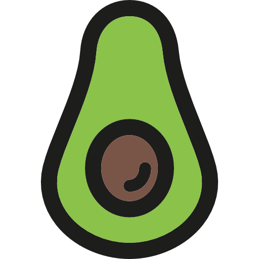 avocado Soodabeh Ami Lineal Color icona
