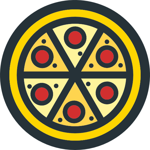 pizza Soodabeh Ami Lineal Color icono