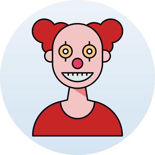 payaso Generic Circular icono