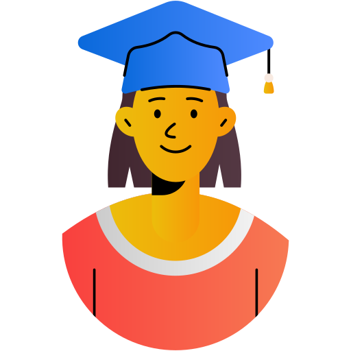 Student Generic Flat Gradient icon