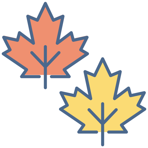 Leaves Generic Outline Color icon