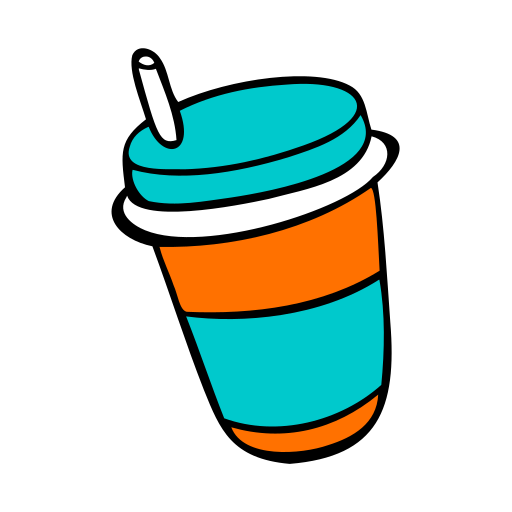 Cup Generic Hand Drawn Color icon