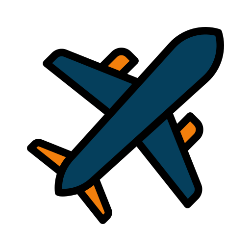 비행 Generic Outline Color icon