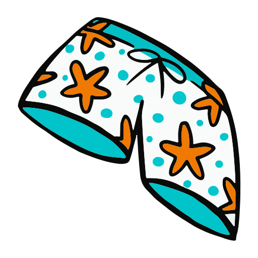 Pants Generic Hand Drawn Color icon