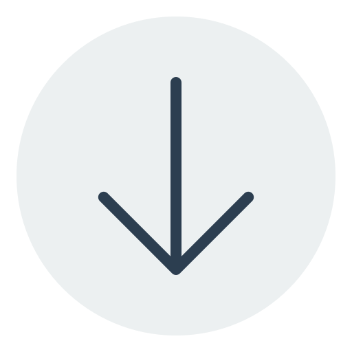 Down arrow Generic Flat icon