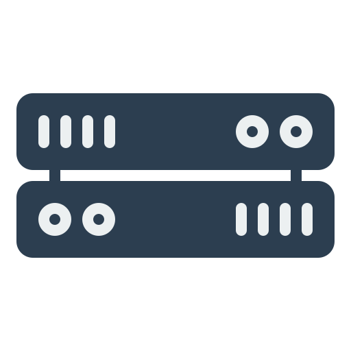 server Generic Flat icoon