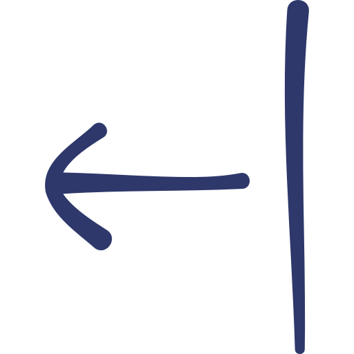 왼쪽 정렬 Basic Hand Drawn Lineal Color icon