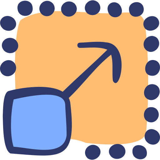 Increase Basic Hand Drawn Lineal Color icon