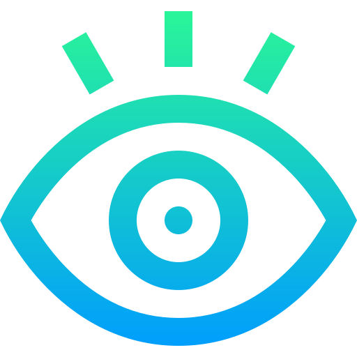 oog Super Basic Straight Gradient icoon