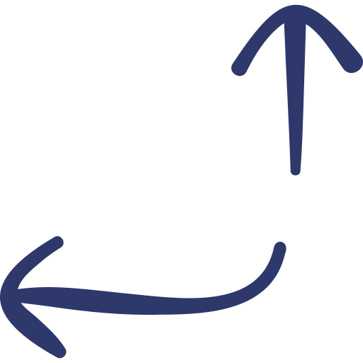 rotación Basic Hand Drawn Lineal Color icono