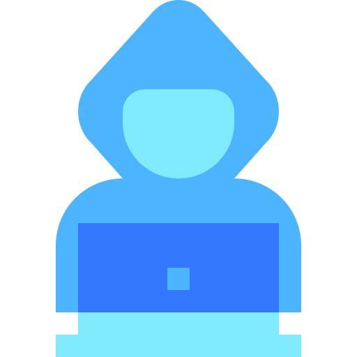 Hacker Basic Sheer Flat icon