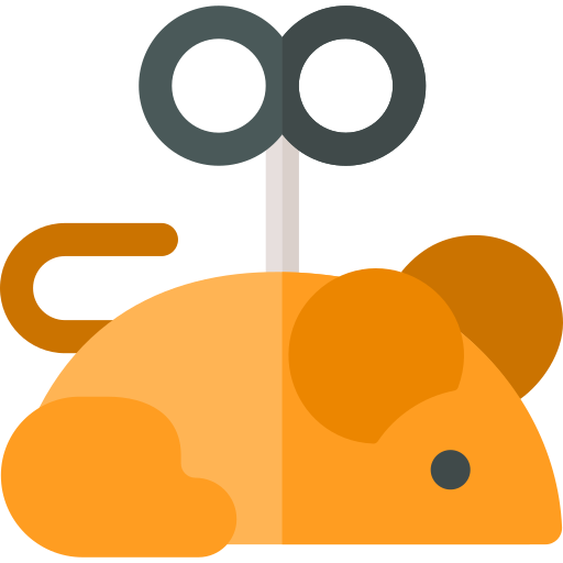 zabawka dla kota Basic Rounded Flat ikona