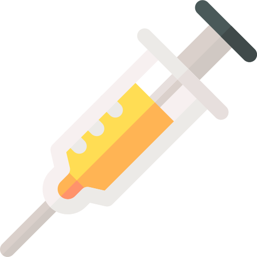 vaccin Basic Rounded Flat Icône