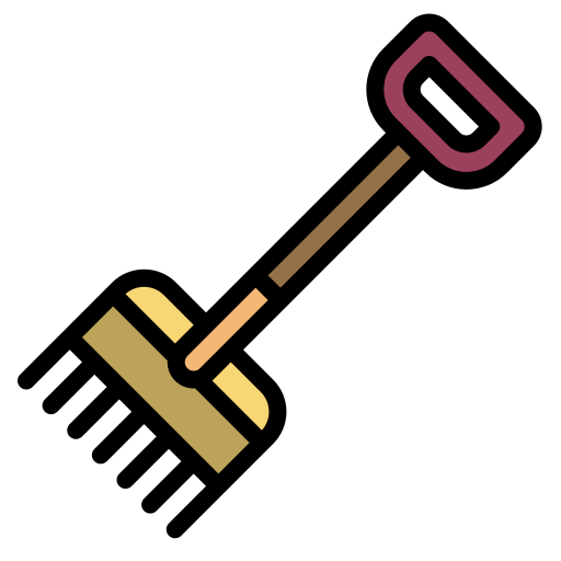 Rake Generic Outline Color icon