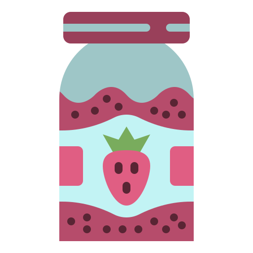 딸기 잼 Generic Flat icon