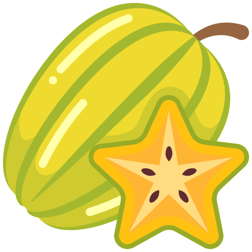 Star fruit Generic Flat icon